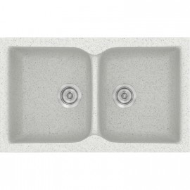 SANITEC 340 (78X50) ECLECTIC ΕΝΘΕΤΟΣ GRANITE WHITE