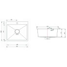 SANITEC 6050S VΙSΙΟΝ SΑΤΙΝ (60Χ50) 1V