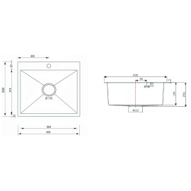 SANITEC 6050S VΙSΙΟΝ SΑΤΙΝ (60Χ50) 1V