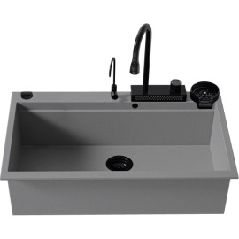 SANITEC 850 (79X50) ULTRA GRANITE ΓΡΑΝΙΤΗΣ ΕΝΘΕΤΟΣ MULTI ΜΕ ΝΤΟΥΣ ΚΑΙ ΚΑΤΑΡΑΚΤΗ PIETRA