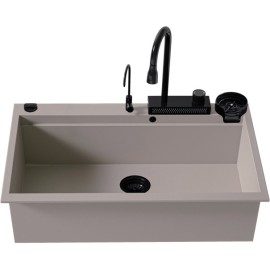 SANITEC 850 (79X50) ULTRA GRANITE ΓΡΑΝΙΤΗΣ ΕΝΘΕΤΟΣ MULTI ΜΕ ΝΤΟΥΣ ΚΑΙ ΚΑΤΑΡΑΚΤΗ SIENNA