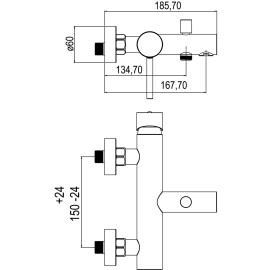 BUADES CAGLIARI CHROME (BD.1532F13.CH)
