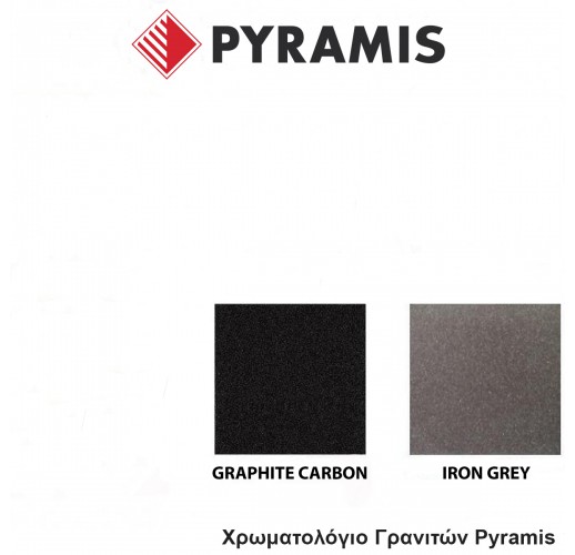 PYRAMIS PYRAGRANITE TETRAGON (38X44) 1B 070065811 IRON GREY