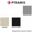 PYRAMIS PYRAGRANITE DIPLOS (79X51) 1 3/ 4B 070198001 INDUSTRIAL GREY 