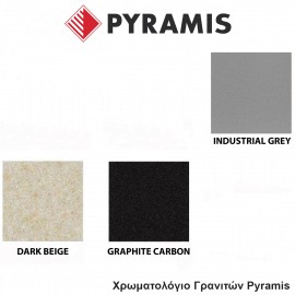 PYRAMIS PYRAGRANITE SIROS (57X51,5) 1B 070201101 BEIGE