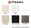 PYRAMIS PYRAGRANITE ALAZIA (59X50) 1B 1D 070036811 IRON GREY