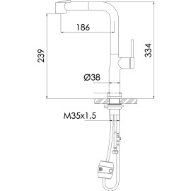BUADES KOTA BLACK SPACE (BD.5195441.BS) ΜΕ ΝΤΟΥΣ