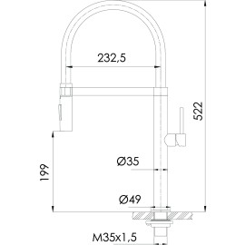 BUADES MIKA BLACK (BD.5195421.ΒΚ) ΜΕ ΝΤΟΥΣ