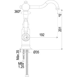 BUADES PORTIC CLASSIC BRONZE (BD.5195201.BR) 