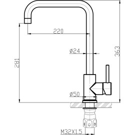 BUADES RAYVEN INOX (BD.5195471.ΙΧ) 