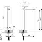BUADES TOKE WHITE (BD.3711031.WH) ΝΙΠΤΗΡΑ ΨΗΛΗ