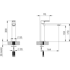 BUADES TOKE CHROME (BD.3711021.CH) ΝΙΠΤΗΡΑ ΜΕΣΑΙΑ