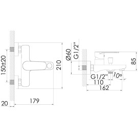 BUADES TORUK CHROME (BD.4832013.CH) ΛΟΥΤΡΟΥ