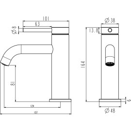 BUADES VETTA CHROME (BD.4911F11.CH) ΝΙΠΤΗΡΑ