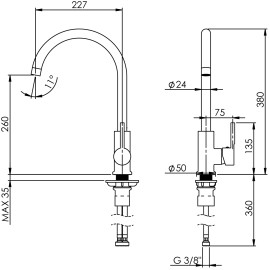 BUADES VITAL CHROME (BD.519546F.CH) 