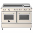 BERTAZZONI HER12 5I 2E AV T ΕΠΑΓΩΓΙΚΗ ΜΕ 2 ΦΟΥΡΝΟΥΣ 120cm 