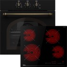 TEKA HRB 6100 + TZ 64120 ANTHRACITE BRASS