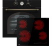TEKA HRB 6300 + TBC 64120 ANTHRACITE BRASS