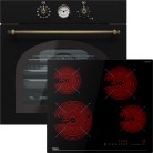TEKA HRB 6300 + TBC 64120 TCS ANTHRACITE BRASS