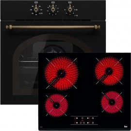 TEKA HRB 6100 + TZ 6415 ANTHRACITE BRASS