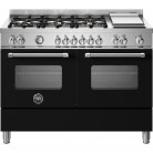 BERTAZZONI MAS12 6G 2E NE T - 2 ΦΟΥΡΝΩΝ 120cm 