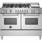 BERTAZZONI MAS12 6G 2E X T - 2 ΦΟΥΡΝΩΝ 120cm 