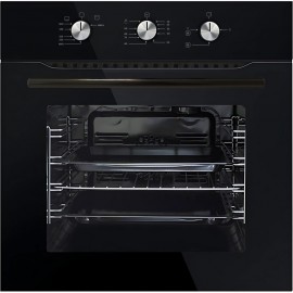 SILIFO SF6090 BLACK GLASS ΦΟΥΡΝΟΣ ΑΕΡΙΟΥ ΜΕ ΑΕΡΑ