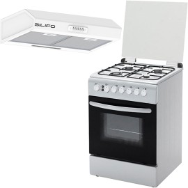 SILIFO SF6195 + SF6680 WH ΦΟΥΡΝΟΣ ΑΕΡΙΟΥ ΜΕ ΑΕΡΑ