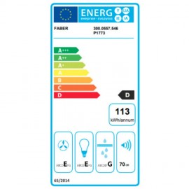 FABER 2740 BASE X A90 (F.M.) - ΠΑΝΩ & ΠΙΣΩ ΕΞΟΔΟΣ 90cm