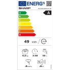 SHARP ES-NFA912BW1NA-GR - A Class