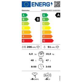 ELECTROLUX EW9WN161BCE DELICATECARE