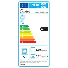 MIDEA MBO7NP30E4-BK Wi-Fi - ΠΥΡΟΛΥΤΙΚΟΣ & AIRFRY A++