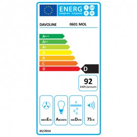 DAVOLINE OLYMPIA 2.0 390 BR 90cm - ΠΑΝΩ & ΠΙΣΩ ΕΞΟΔΟΣ