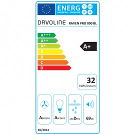 DAVOLINE RAVEN PRO BLACK 90 90cm