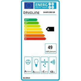 DAVOLINE SHAPE 90 GREY 90cm