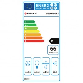 PYRAMIS ΚΑΜΙΝΑΔΑ ΤΕΤΡΑΓΩΝΗ (065040401) BLACK